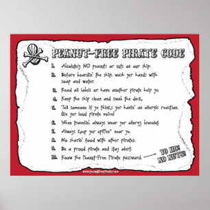 Pôster Código Amendoim-Livre do pirata (poster)