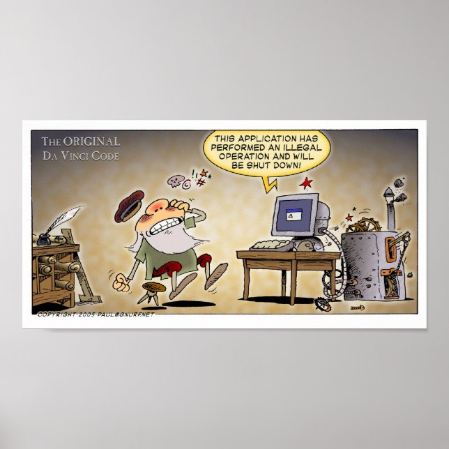 Poster Código Da Vinci (Frente)