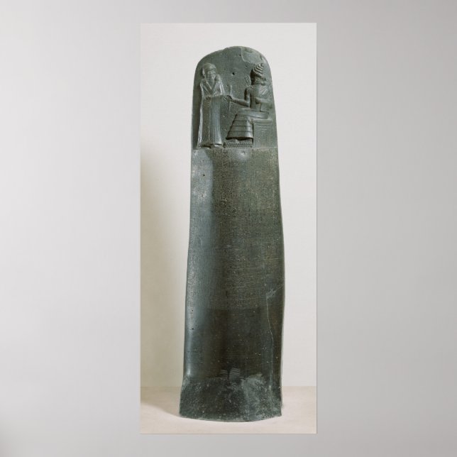 Pôster Código de Hammurabi (Frente)
