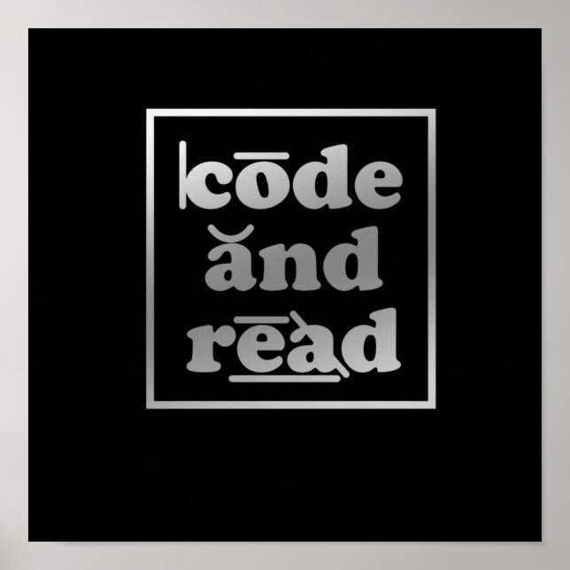 Poster Código E Leia O Gráfico Da Terapêutica De Sensibil (Frente)