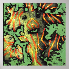 Poster Código energético 100 - Monstro