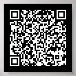 Poster Código QR Criado instantaneamente (digitando seu U
