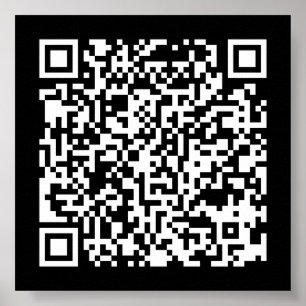 Poster Código QR Criado instantaneamente (digitando seu U