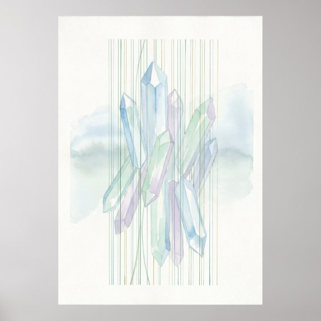 Poster Códigos de Luz de Cristal Arte de Cura de Energia  (Frente)
