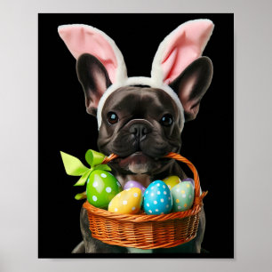 Poster Coelhinho Bonito Ouro Francês Cachorro-Grande Cach