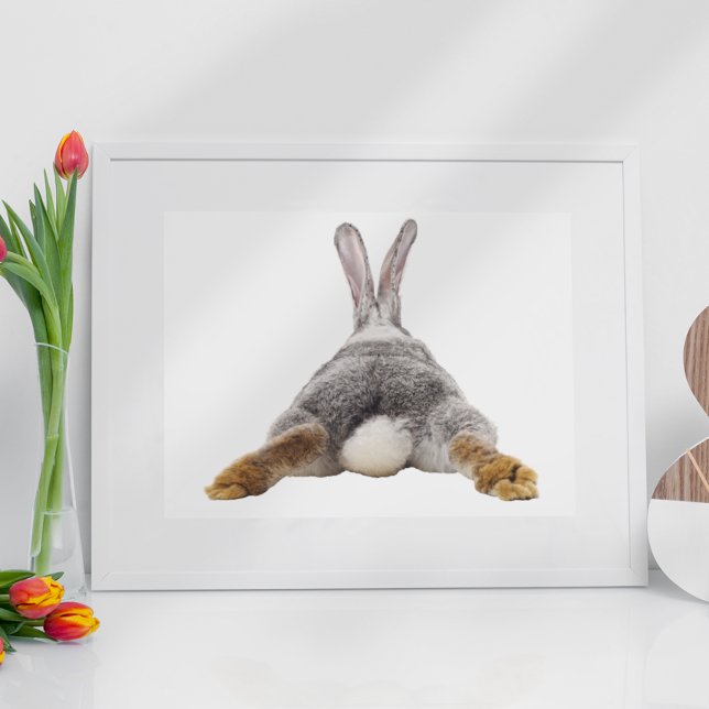 Poster Coelhinho Bunda de Bolha Berçário Infantil (Criador carregado)