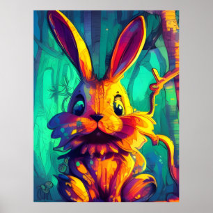 Poster Coelho Adorável