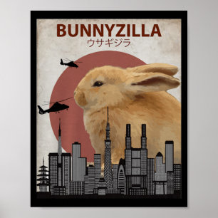 Poster Coelho Bunnyzilla