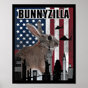 Poster Coelho Bunnyzilla