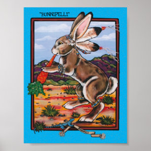 Poster Coelho copelli Bunnipelli coelho sudoeste Whimical