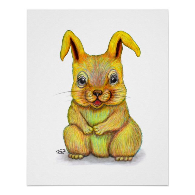 Pôster Coelho da Água (Frente)