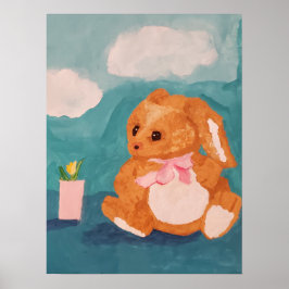 Poster Coelho da Páscoa