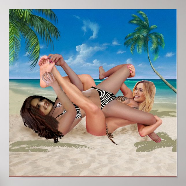 POSTER COELHO DE PRAIA DE LUTA DE COSQUINHAS (Frente)