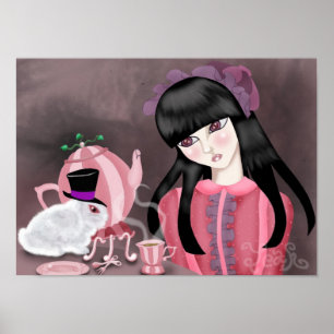 Poster Coelho de Teaparty