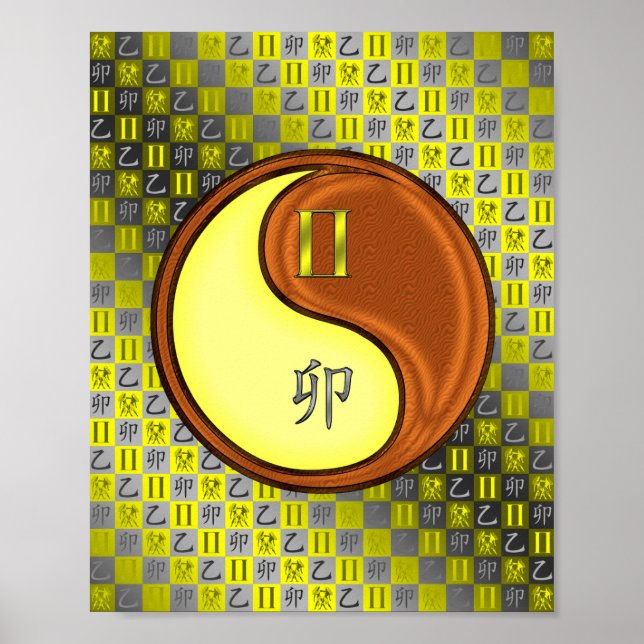 Poster Coelho Gemini e Madeira (Frente)