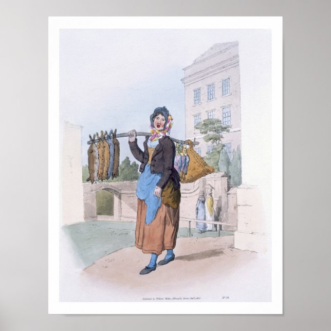 Poster Coelho Mulher, do "Figurino da Grã-Bretanha Excele (Frente)