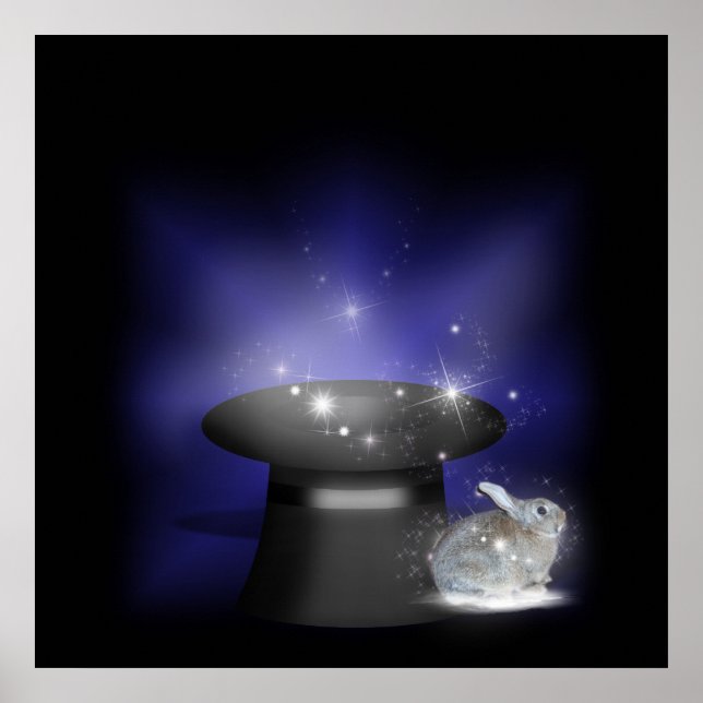 Pôster Coelho no Chapéu Mágico (Frente)