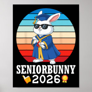 Poster Coelho Sênior 2026 Cl de Dia de Formatura Com Dipl
