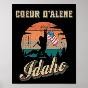 Poster Coeur d’Alene Idaho