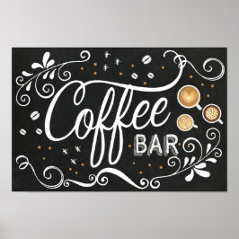 Poster Coffee Bar Sign