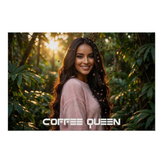 PÔSTER COFFEE QUEEN (Frente)