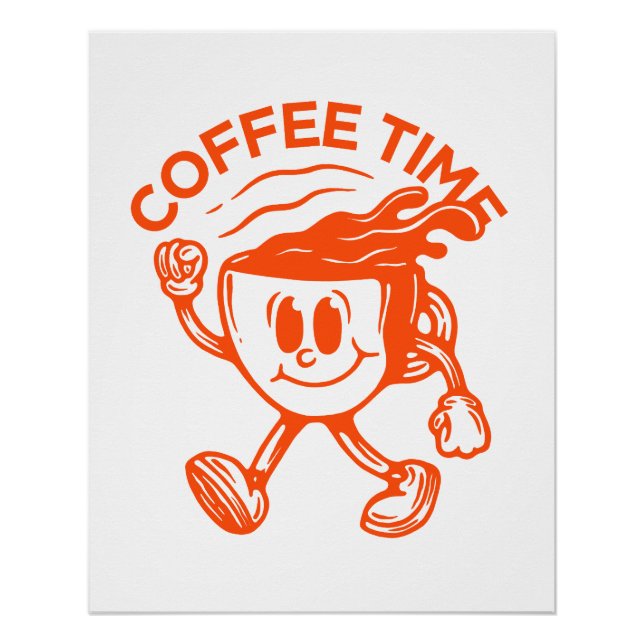 Pôster Coffee Time (Frente)