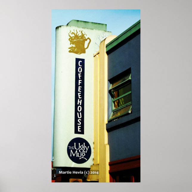 Poster Coffeehouse A Caneca Feia (Frente)