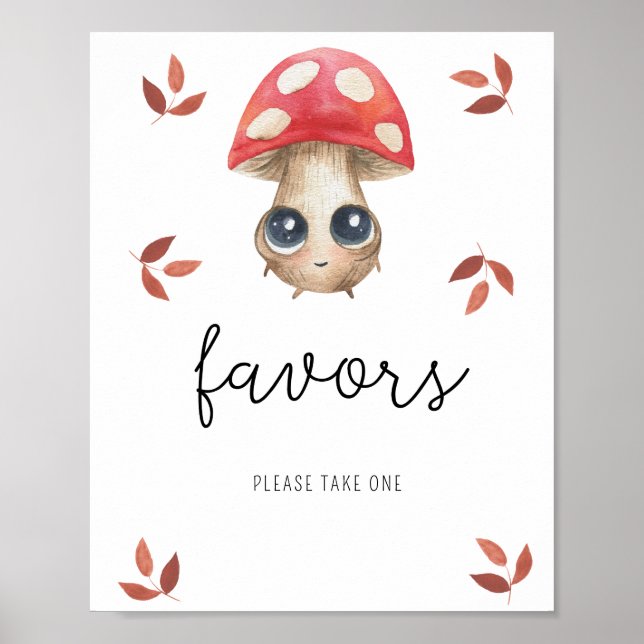 Poster Cogumelo fofo - Cartaz de Fãs (Frente)