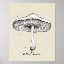 Poster Cogumelo trufa