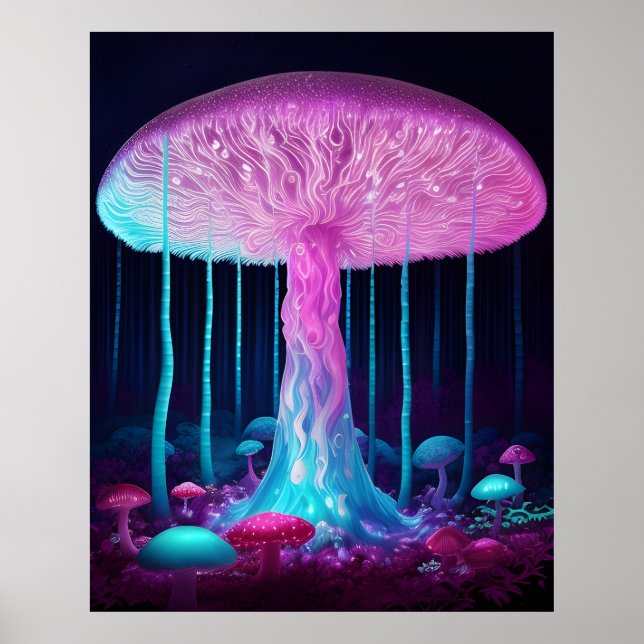 Poster Cogumelos (Frente)