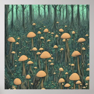 Poster Cogumelos