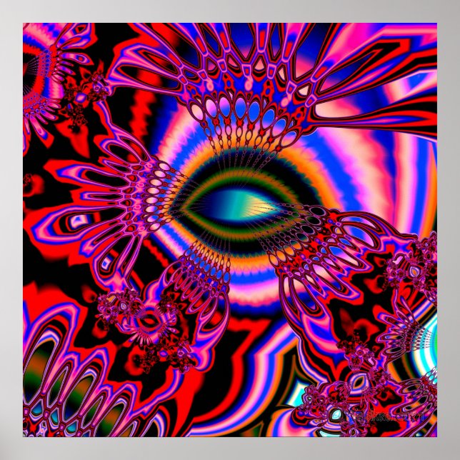 Pôster "Cogumelos sagrados" (Frente)