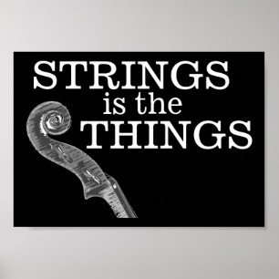 Pôster Coisas das cordas