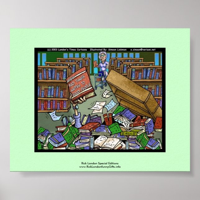 Pôster Coisas ruins acontecem 2 boas Pessoas engraçadas (Frente)