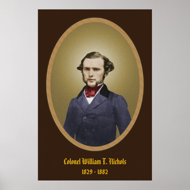 Pôster Col. William T. Nichols (Frente)