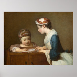 Poster Colaboradora - Jean-Siméon Chardin Fine Art