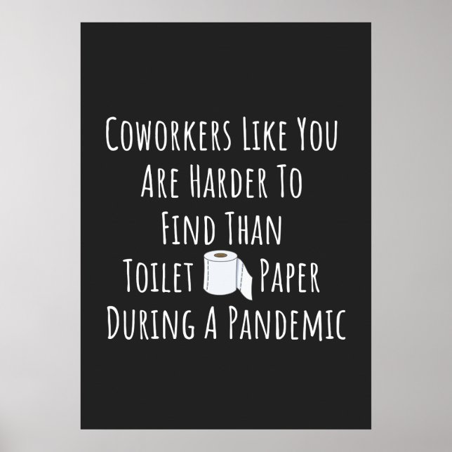 Poster Colaboradores Como Você São Mais Difíceis De Encon (Frente)