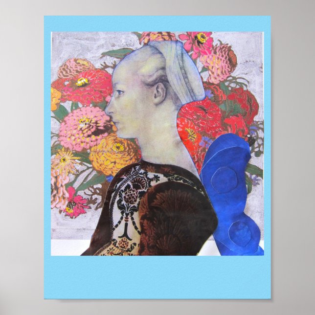 Poster Colagem 2023 Blue Faerie (Frente)