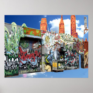 Poster Colagem Brooklyn