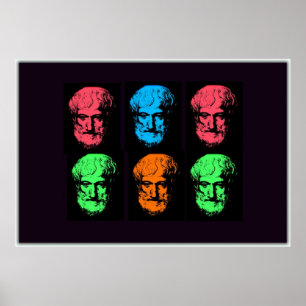 Poster Colagem de Aristotle