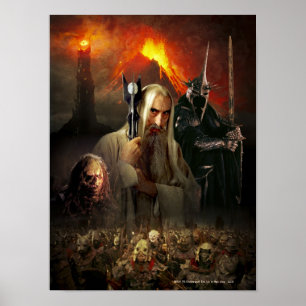 Pôster Colagem de Caracteres 4