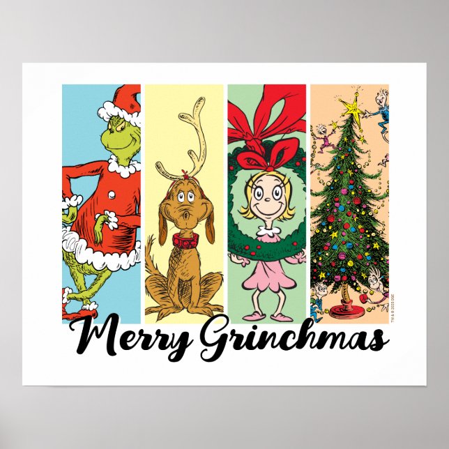 Poster Colagem de Férias Merry Grinchmas (Frente)