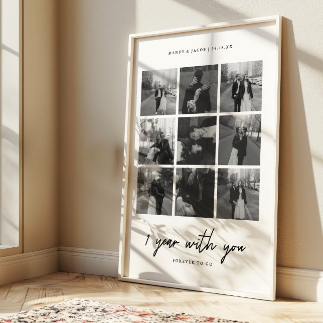 Poster Colagem de Foto de 9 Casamentos de 1rua (Criador carregado)