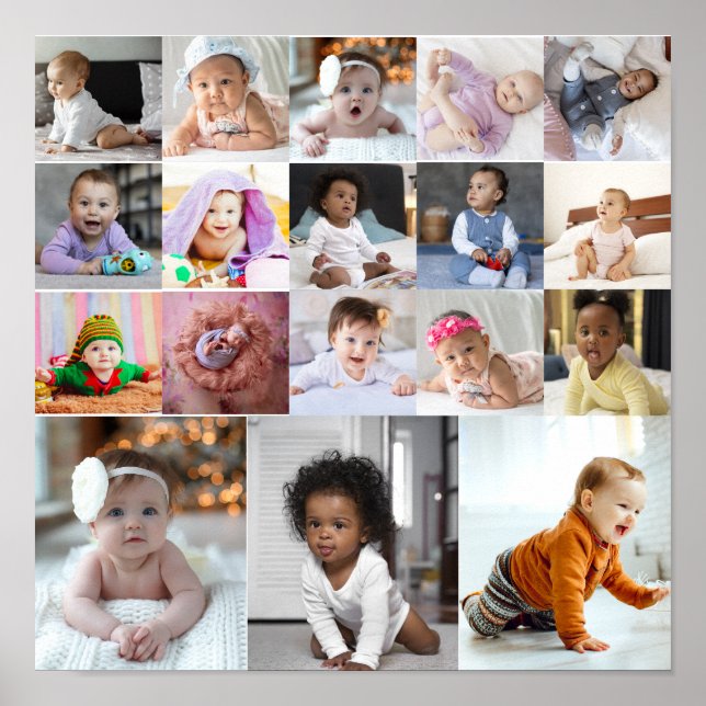 Poster Colagem de Fotografias do Design 18 (Frente)