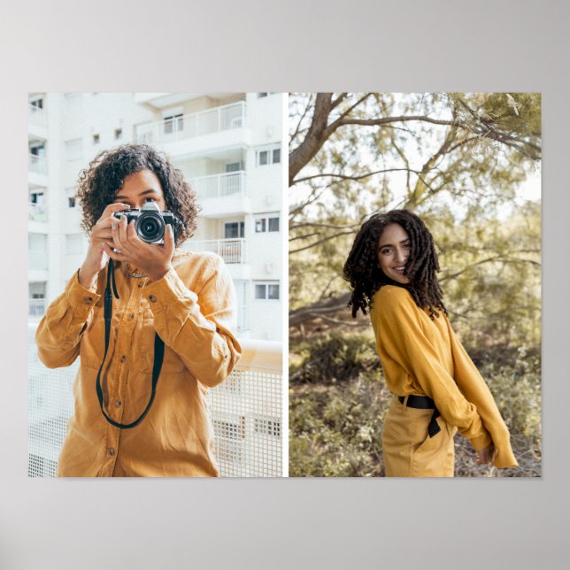 Poster Colagem de Fotografias do Design 2 (Frente)