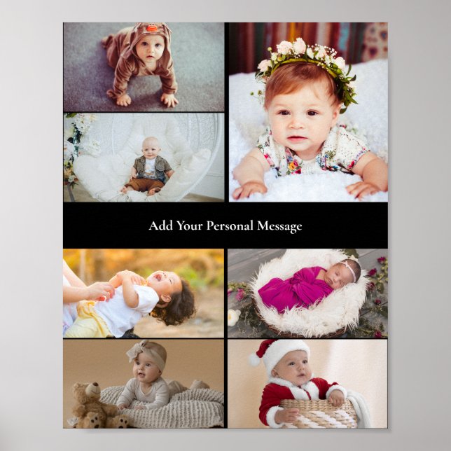 Poster Colagem de Fotografias do Design 7 (Frente)