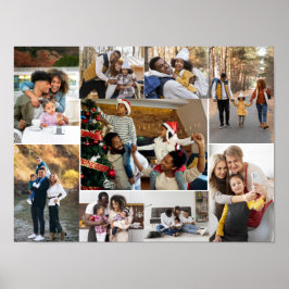 Poster Colagem de Fotografias do Design 9