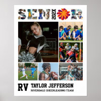 Colagem de Fotografias do Mais velho Cheer Team