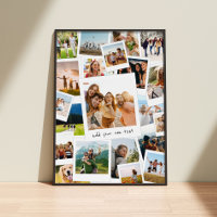 Colagem de Fotografias do Scrapbook Moderno