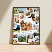 Colagem de Fotografias do Scrapbook Moderno